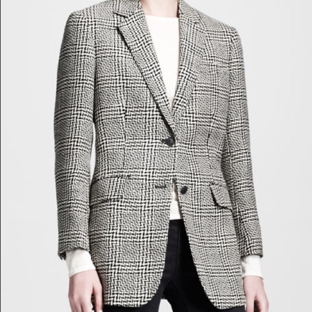 Rag and Bone Oversized Houndstooth Blazer